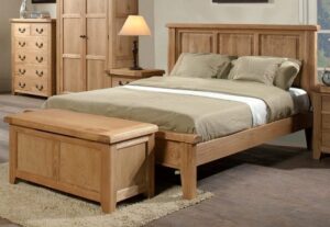các mẫu giường gỗ sồi đẹp giá rẻ được bảo hành 12 tháng