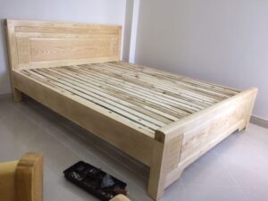 các mẫu giường ngủ gỗ 1m6 đẹp giá rẻ được bảo hành 12 tháng