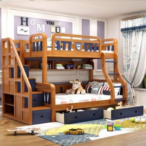 giường 2 tầng đẹp giá rẻ cho người lớn và trẻ em