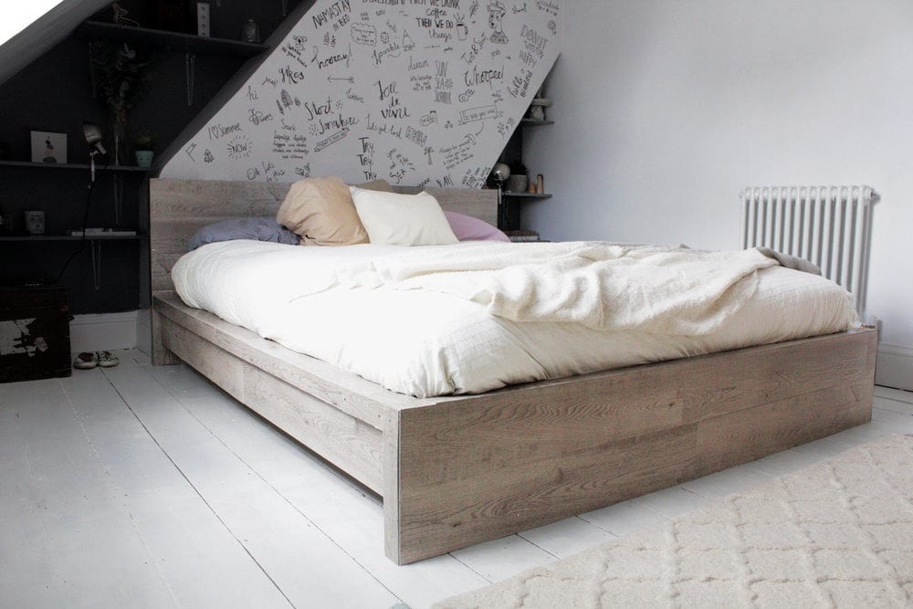 mẫu giường IKEA với thiết kế đơn giản