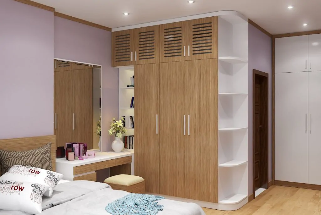 các mẫu tủ quần áo gỗ 3 cánh đẹp giá rẻ, đơn giản chất lượng