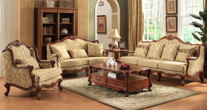 các mẫu ghế sofa cổ điển phong cách hoàng gia luxury cao cấp