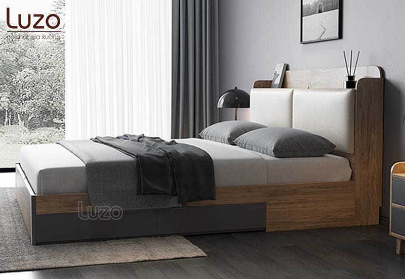 giường ngủ gỗ mdf m49