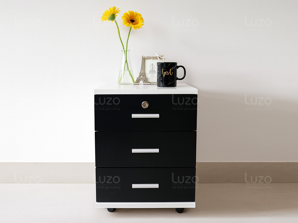 Tủ hồ sơ cá nhân MDF TCN M4, có bánh xe
