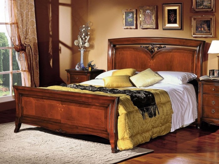 giường ngủ gỗ cao cấp cổ điển