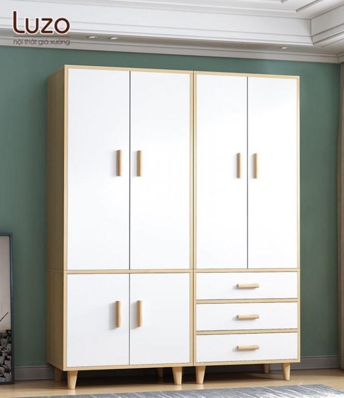 tủ quần áo decor phòng chill
