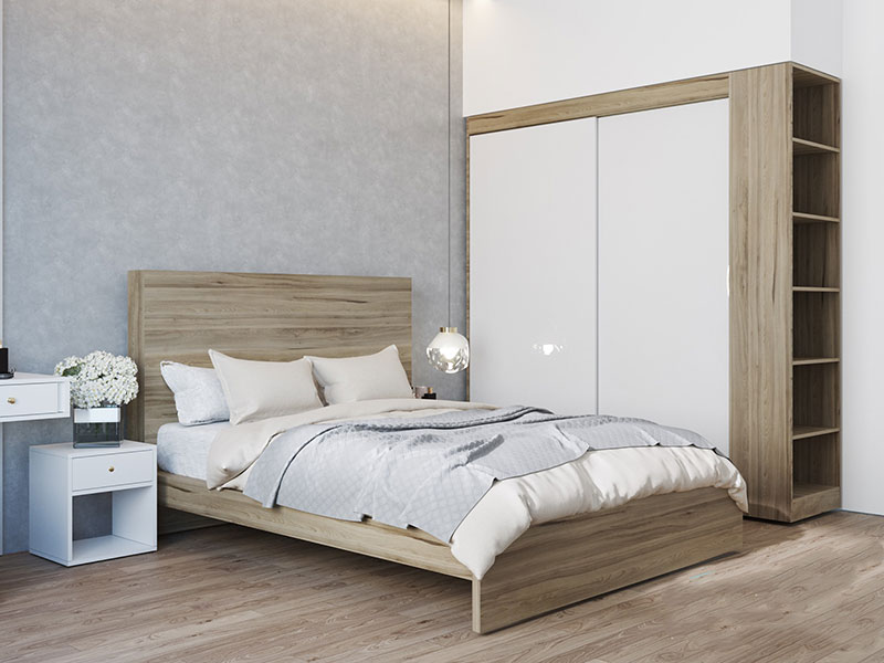 Giường ngủ gỗ MDF chống ẩm M7