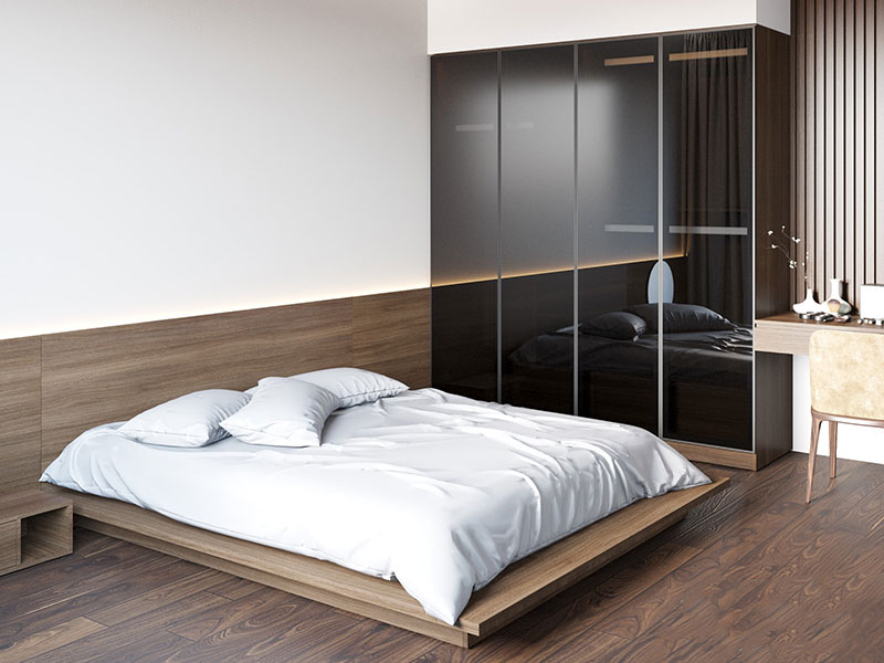 Giường ngủ gỗ MDF chống ẩm M8