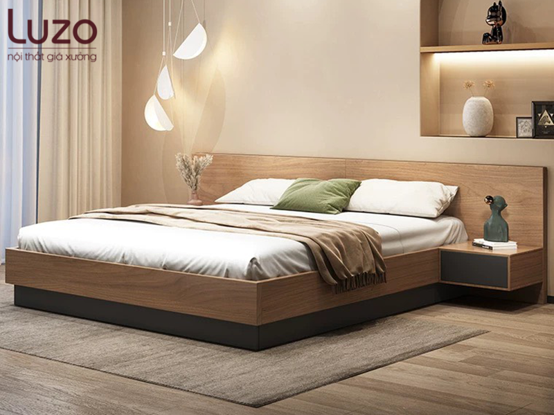 Giường ngủ gỗ MDF chống ẩm M17