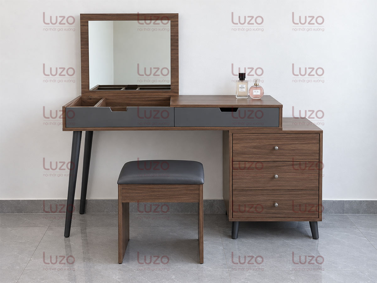 Bàn trang điểm gỗ MDF BTD30