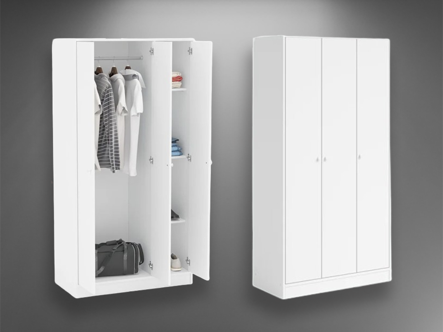 Tủ quần áo MDF chống ẩm LZW36