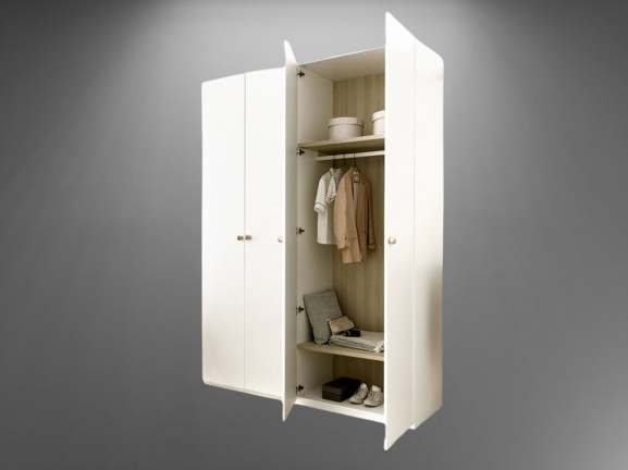 Tủ quần áo 4 cánh LZW56