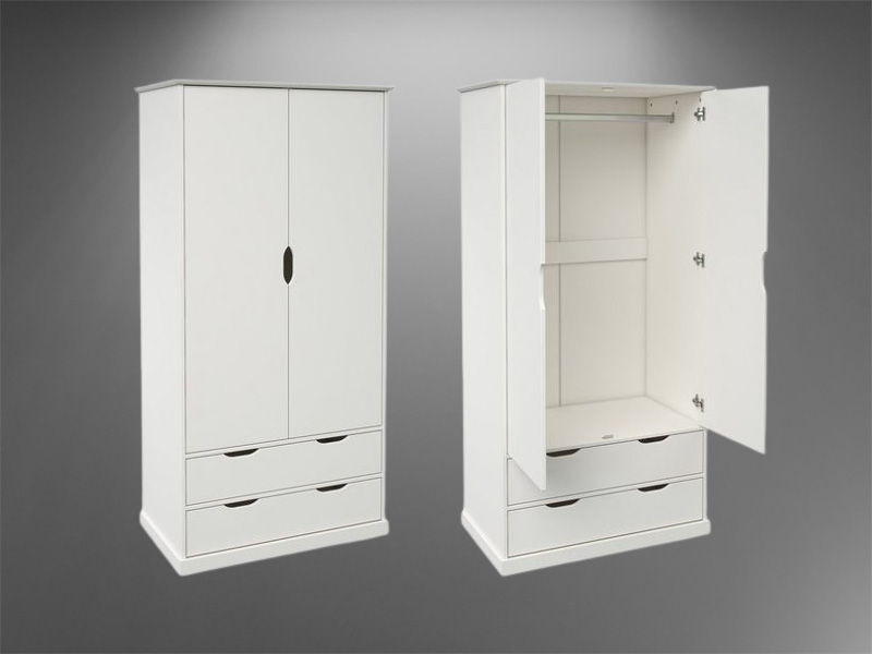 Tủ quần áo gỗ MDF chống ẩm LZW42