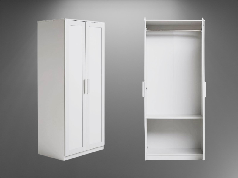 Tủ quần áo gỗ MDF chống ẩm LZW46