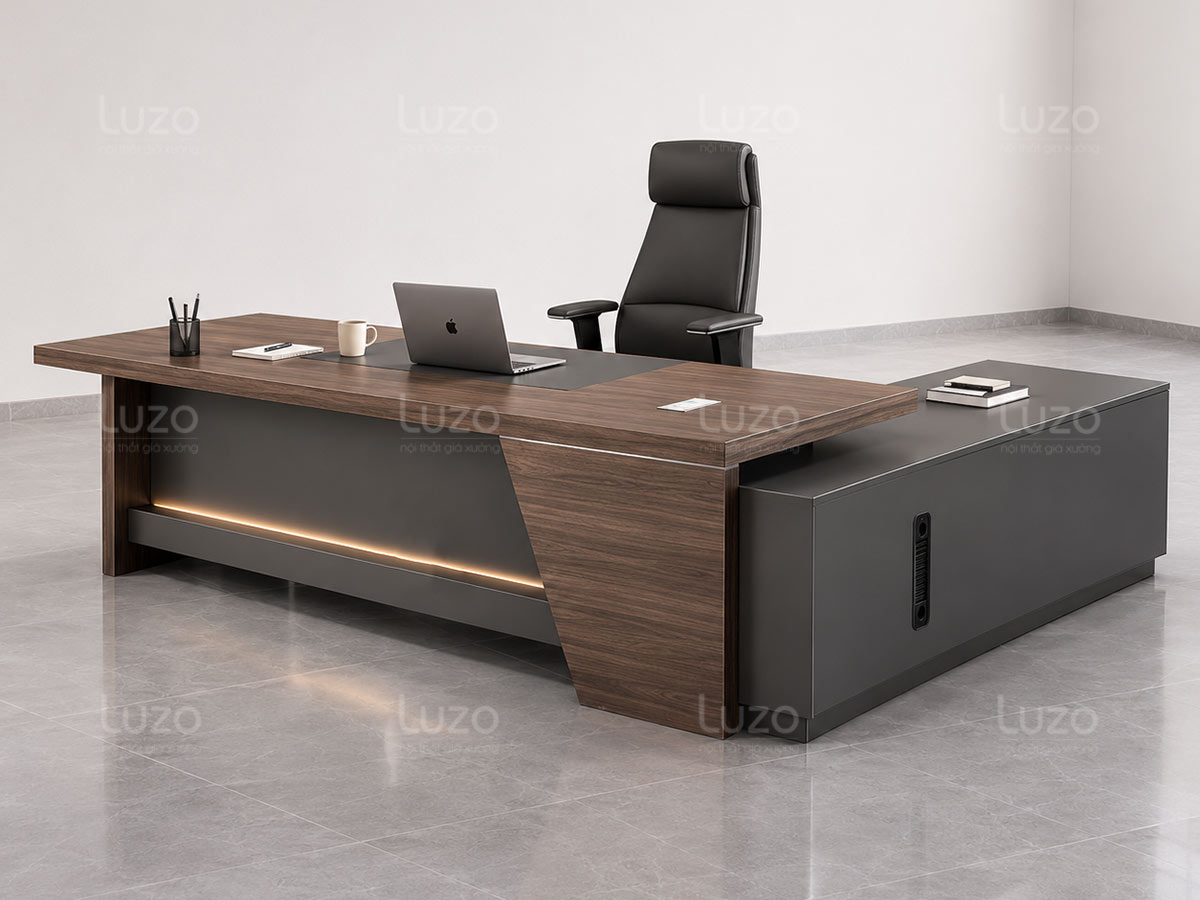 Bàn giám đốc cao cấp Boss Desk 24