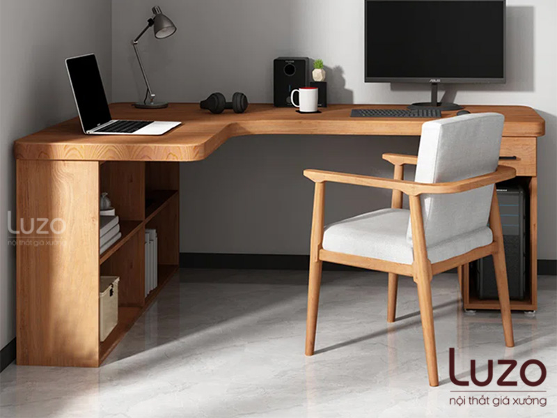 Bàn làm việc chữ L BCL23
