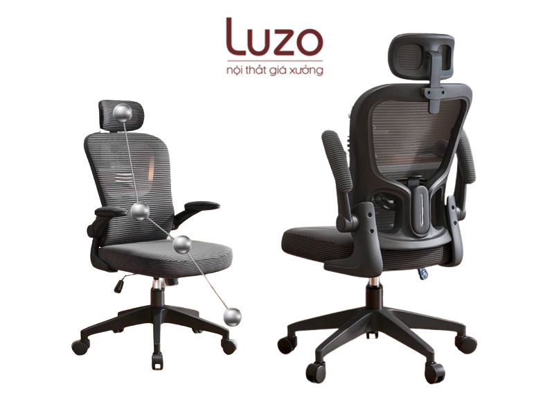 Ghế Công Thái Học KC CTH3856 ghế Ergonomic