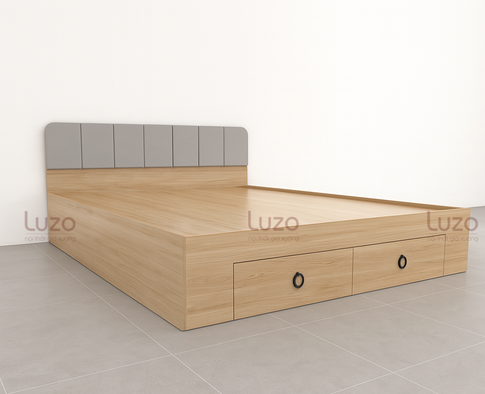 Giường ngủ đẹp HCM M52 Luzo Home