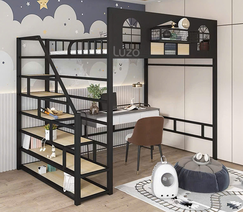 Giường tầng đa năng GT36 thông minh, tiện nghi cho nhà nhỏ