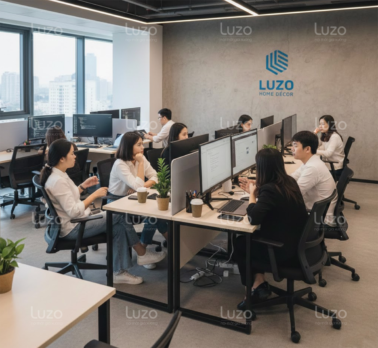 Hệ bàn module dùng cho mô hình hot desk, phù hợp văn phòng làm việc linh hoạt và chia sẻ chỗ ngồi