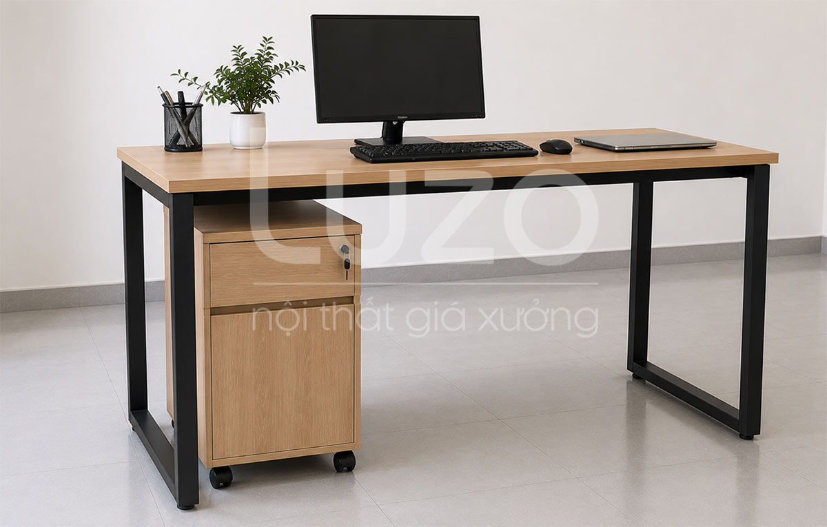 Hộc tủ di động dưới bàn nhân viên văn phòng