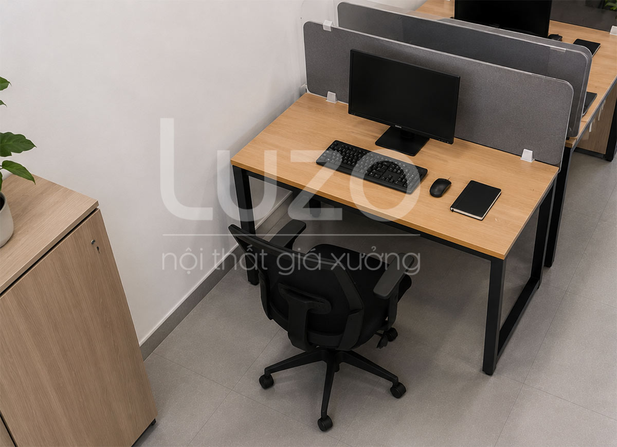 Kích thước bàn làm việc văn phòng tiêu chuẩn cho nhân viên
