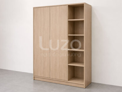 Kích thước tủ quần áo ngang 1m2
