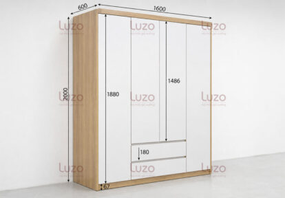 Tủ quần áo sâu 60 cm có đủ không?