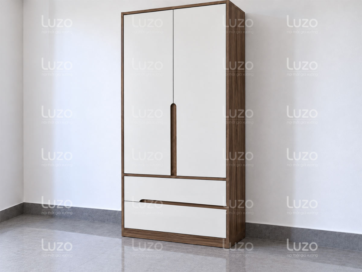 Tủ quần áo nhỏ đẹp hiện đại LZW116 Luzo Home