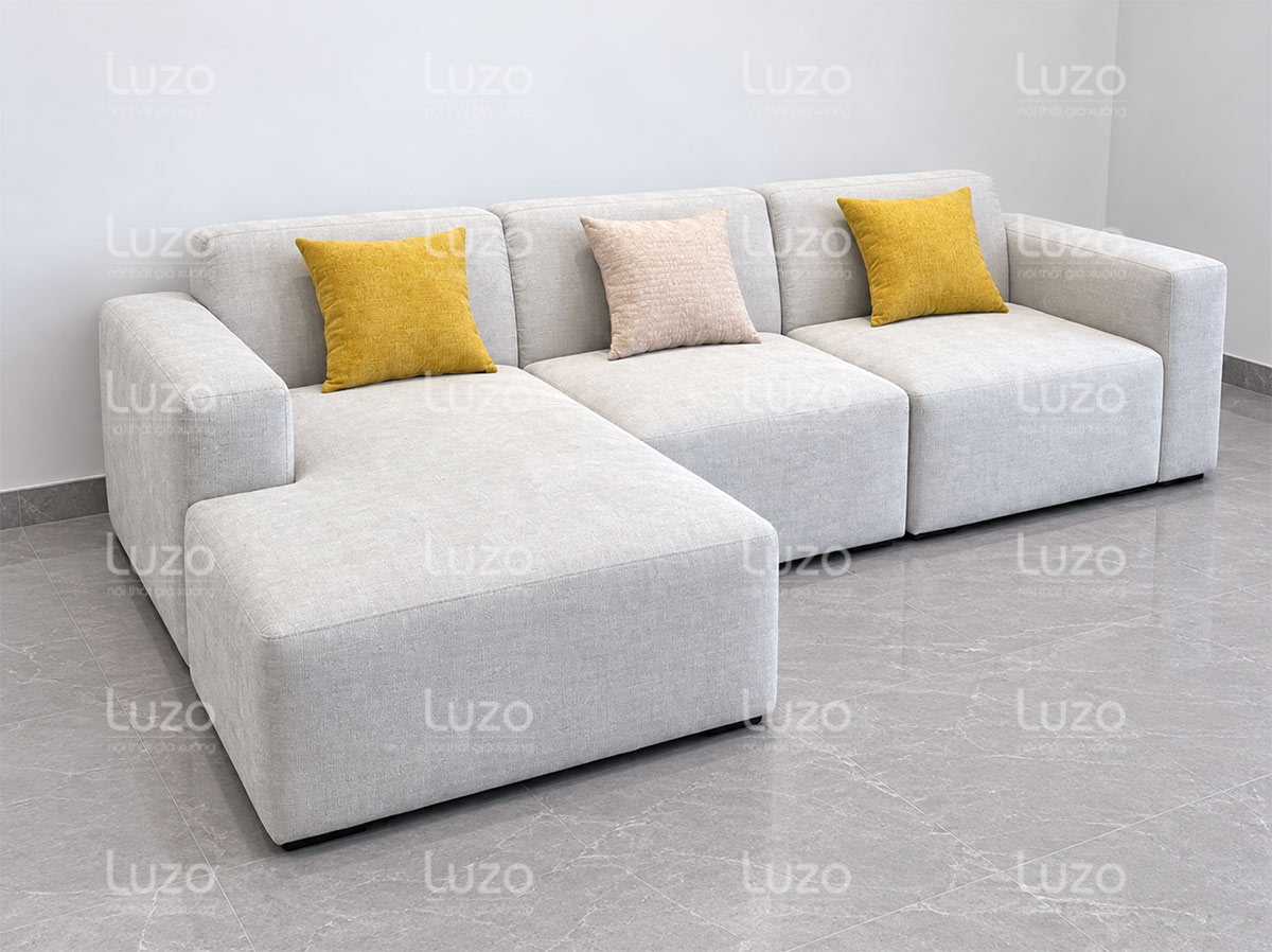 Ghế sofa chữ L đơn giản SF-L08