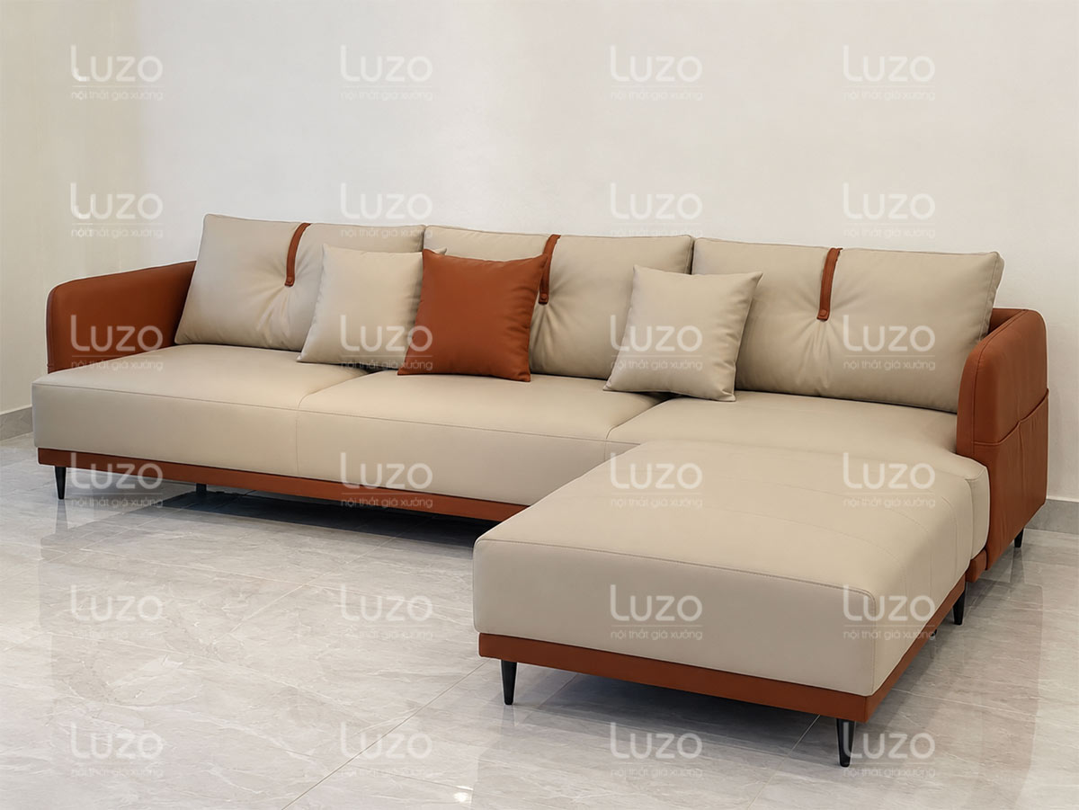 Ghế sofa góc chữ L Luzo Home SF-L06
