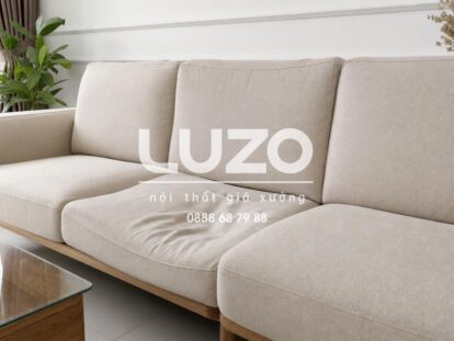 Sofa bị lún xẹp tại vị trí ngồi thường xuyên