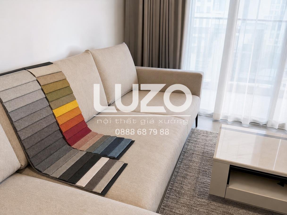 Mẫu vải thật để thay vải bọc sofa tại TP.HCM