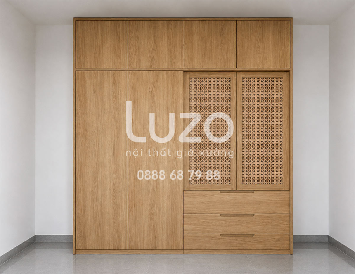 Tủ quần áo 2m cho hai người sử dụng