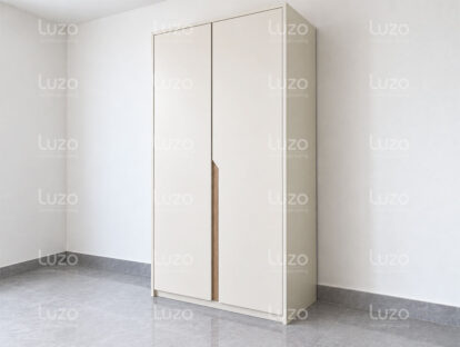 Tủ quần áo nhiều ngăn LZW109 với thiết kế 2 cánh mở