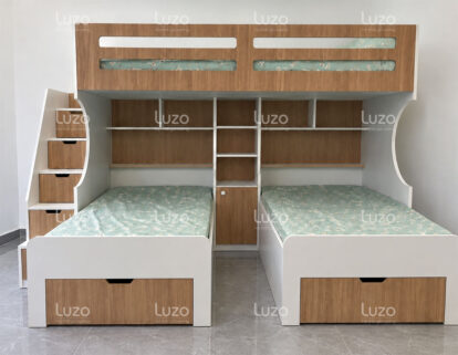 Giường tầng 3 người GT41 nhìn chính diện